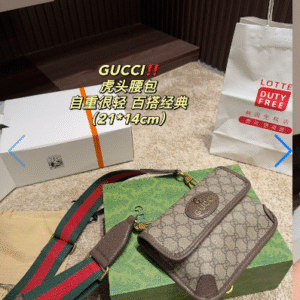 2025061523001246 Gucci Clutch Women’s Crossbody Bag with High Quality Monogram Pattern 19x10cm