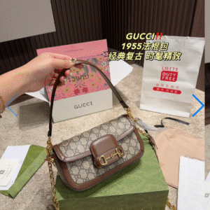 2025061523001250 Gucci Clutch Women’s Crossbody Bag with High Quality Monogram Pattern 19x10cm