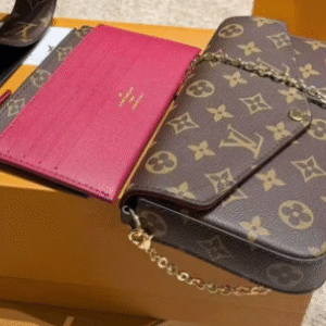 GOYARD Goyardine Belvedere III PM Messenger Bag Jet Black