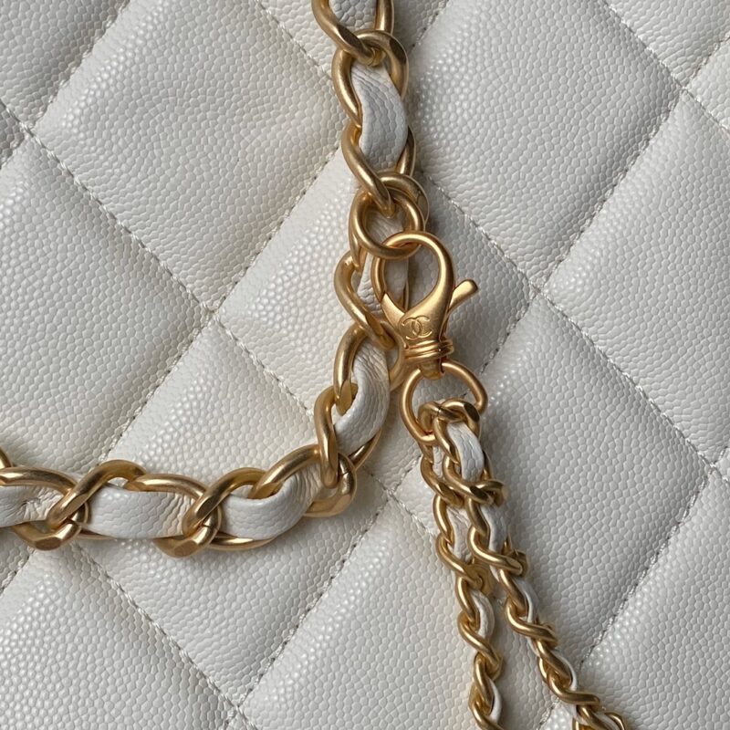 Chanel SMALL TOTE White