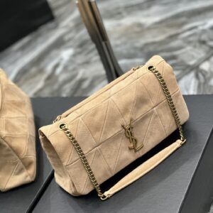 YSL Jamie Medium Shoulder Bag in Beige