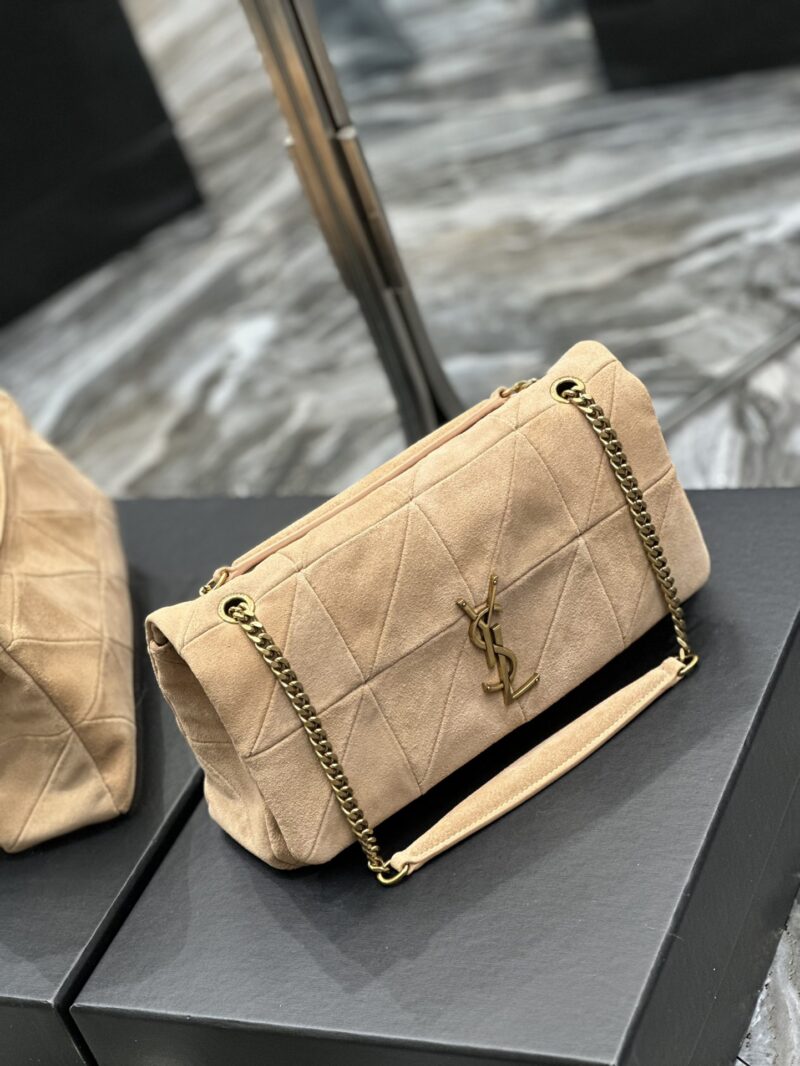 YSL Jamie Medium Shoulder Bag in Beige