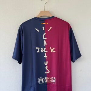 Blaugrana Meets La Flame – Barcelona x Travis Scott Five Sleeve Special Edition