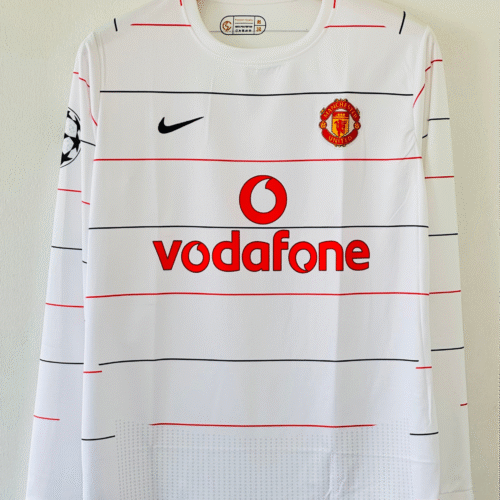 070A7E95-F778-4812-A40C-ECE62AB2DC0D The Beginning of a Legend – 2003-04 Manchester United Third Kit – Cristiano Ronaldo Full Sleeve Embroidery Edition