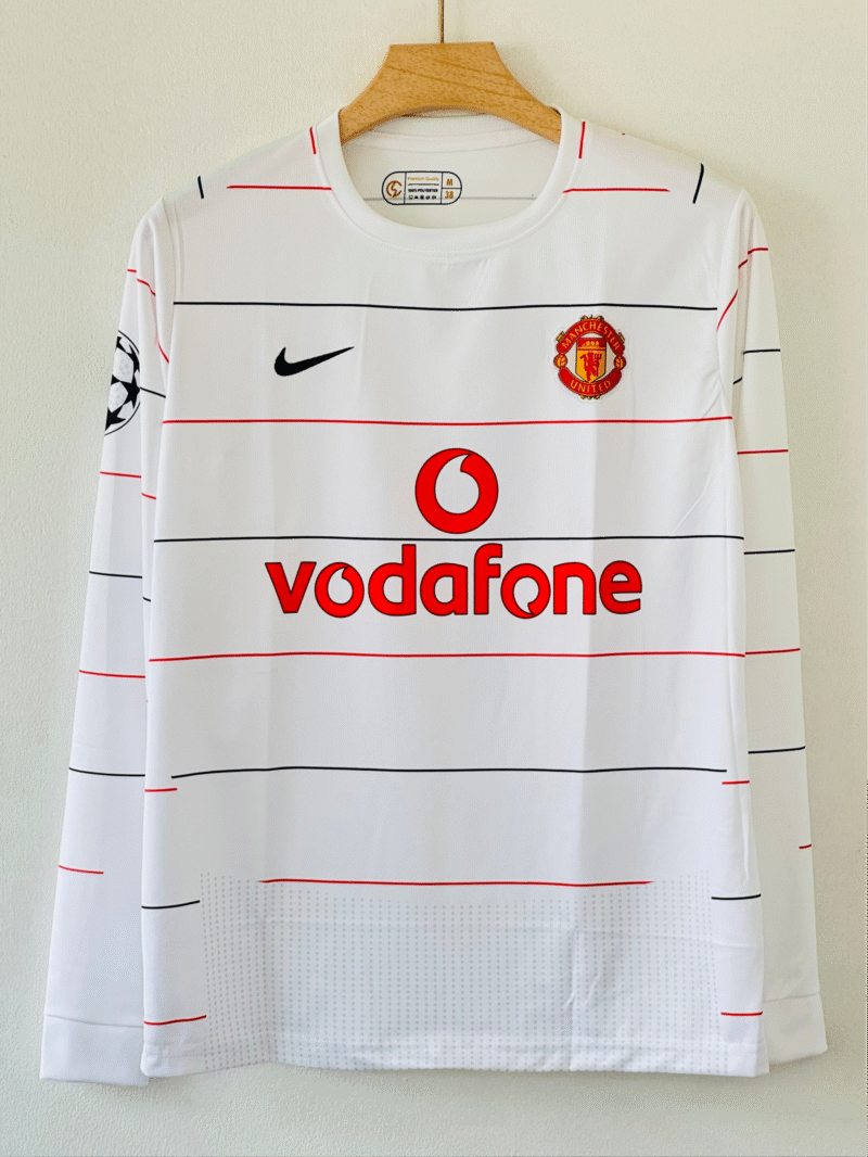 The Beginning of a Legend – 2003-04 Manchester United Third Kit – Cristiano Ronaldo Full Sleeve Embroidery Edition