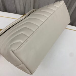 SAINT LAURENT SM LOULOU MONOGRAM QUILTED LEATHER BAG