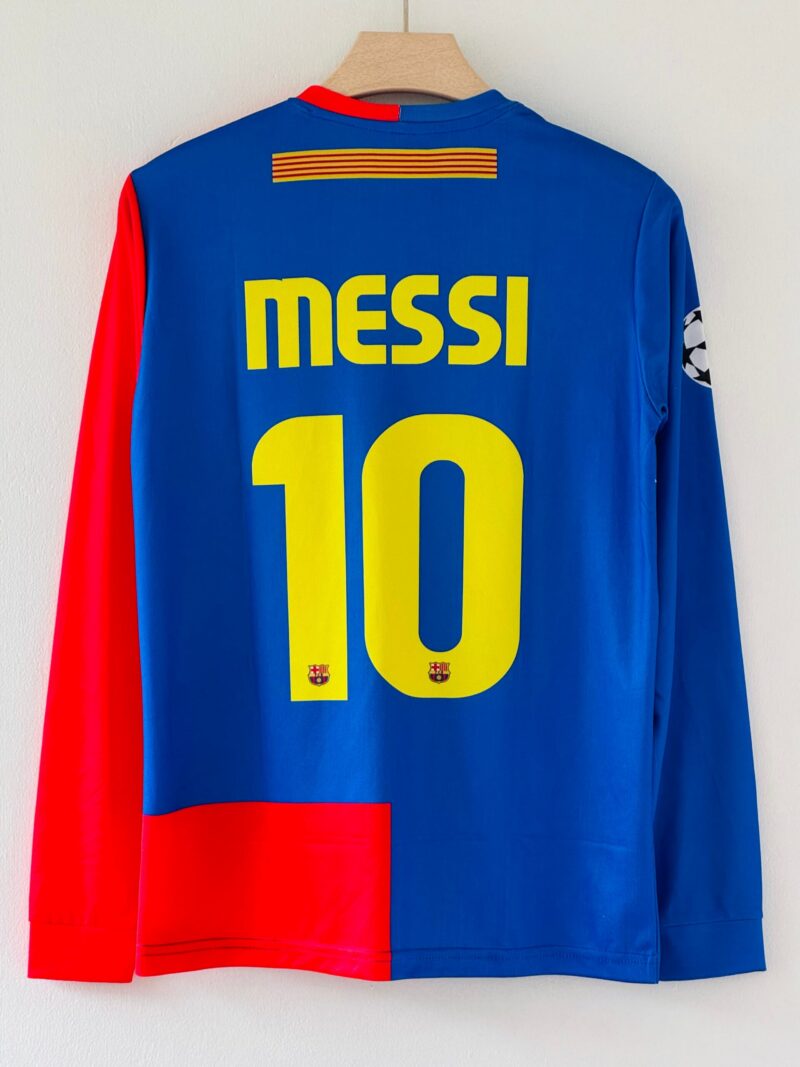 0A2FFBBA-CA5F-47A0-B290-5B9780BCA61E 2008-09Barcelona Home Jersey – Lionel Messi Full sleeve Embroidery edition