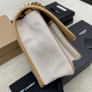 Yves Saint Laurent YSL Niki Bag Natural Canvas