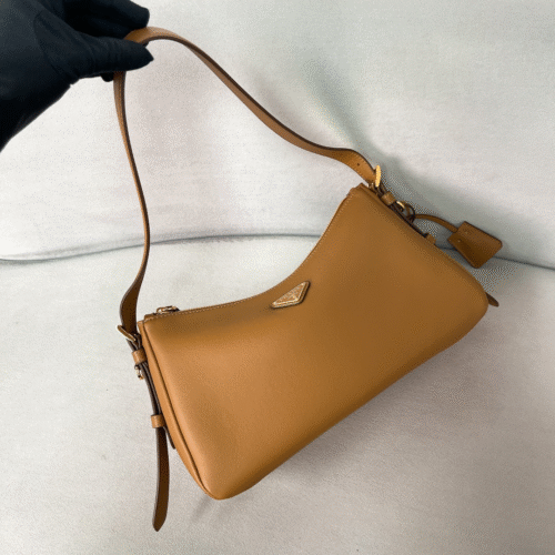 Prada Medium Aimée Shoulder Bag | Brown
