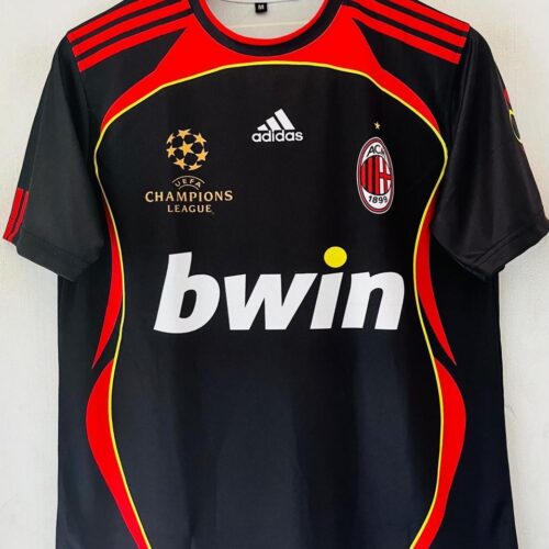 1017C4B6-35DB-4F50-AE74-D164E22014D8 Honor a Rossoneri Icon with the 2006-07 AC Milan Third Kit – Paolo Maldini Edition embroidery