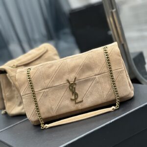 YSL Jamie Medium Shoulder Bag in Beige