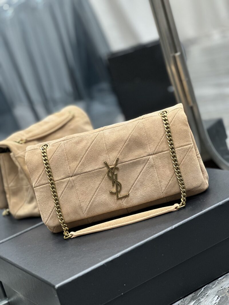 YSL Jamie Medium Shoulder Bag in Beige