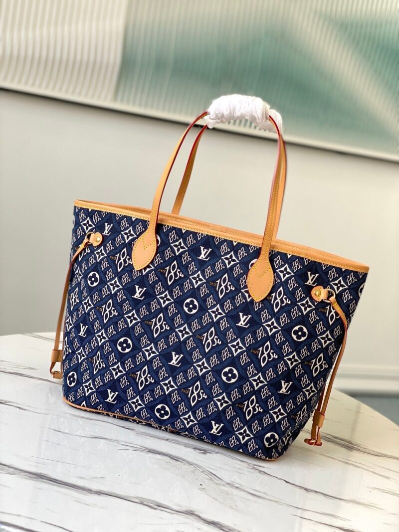 LV NEVERFULL MM WITH DUSTBAG 1854 MONOGRAM JACQUARD