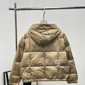Replica Louis Vuitton Hooded Quilted Ripstop Jacket
