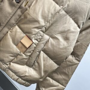 Replica Louis Vuitton Hooded Quilted Ripstop Jacket