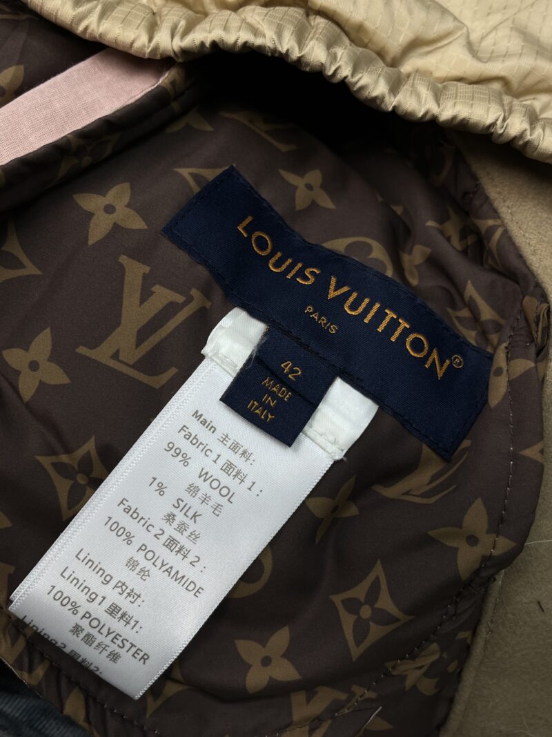 Replica Louis Vuitton Hooded Quilted Ripstop Jacket