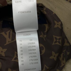 Replica Louis Vuitton Hooded Quilted Ripstop Jacket