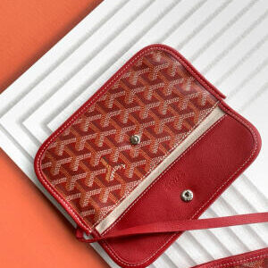 Goyard Saint Louis Red Tote Bag