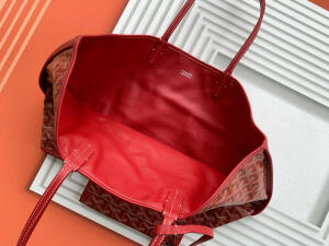 Goyard Red Anjou GM Tote bag