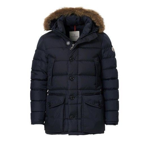 Replica Moncler Clunye Hooded Mid-Length Down Jacket