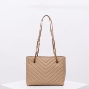 Saint Laurent Tribeca shoulder bag in burgundy leather