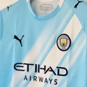 Power and Precision – 2025-26 Manchester City Home Jersey – Erling  Edition
