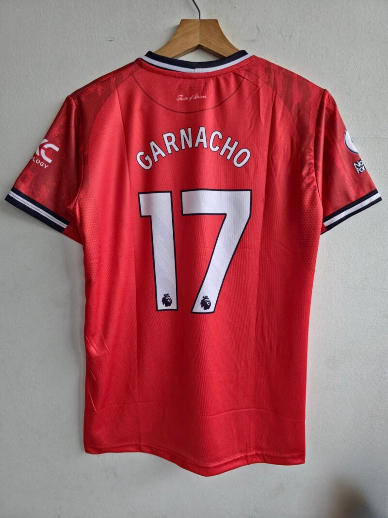 Fearless, Fast, and Red to the Core – 2025/26 Manchester United Home Jersey, Garnacho Edition