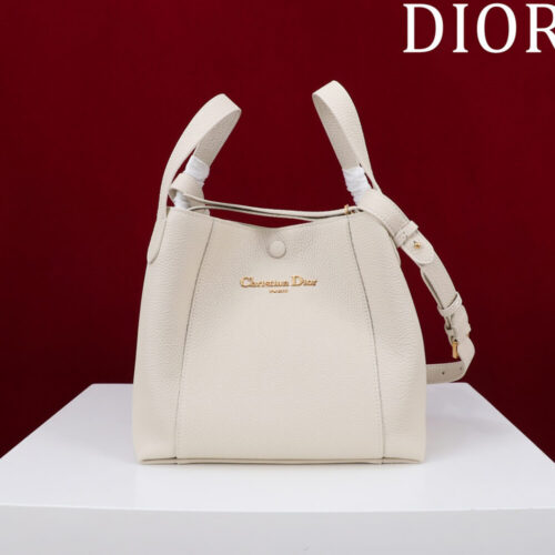 2-34 Dior Medium Signature Bucket Bag