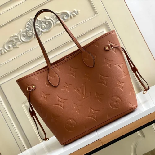 20221020_a1666222037557_3276_jpg_4968ed67-bf9c-4f86-96c0-f8bb5804c3f8 LV NEVERFULL MM 32 BROWN MONOGRAM EMPREINTE LEATHER