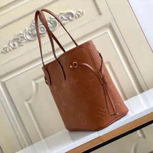 LV NEVERFULL MM 32 BROWN MONOGRAM EMPREINTE LEATHER