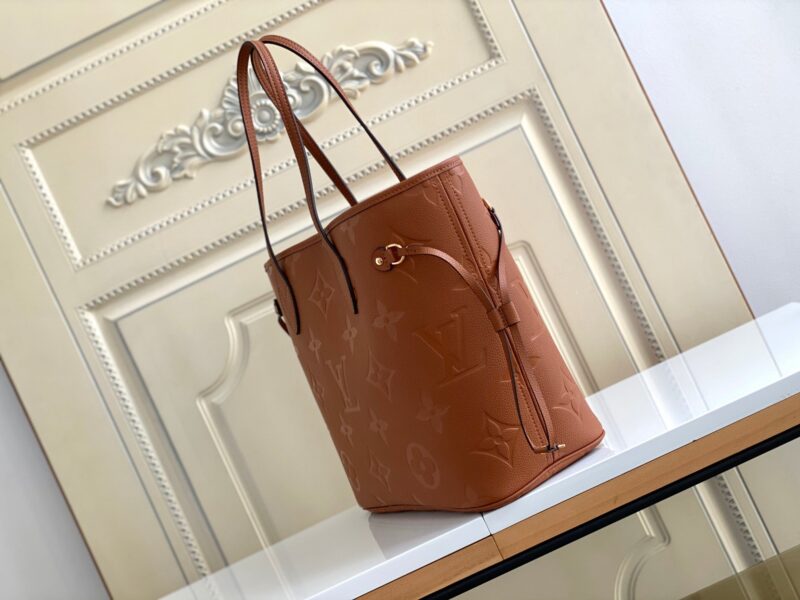 LV NEVERFULL MM 32 BROWN MONOGRAM EMPREINTE LEATHER