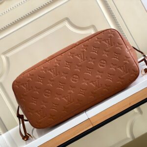 LV NEVERFULL MM 32 BROWN MONOGRAM EMPREINTE LEATHER