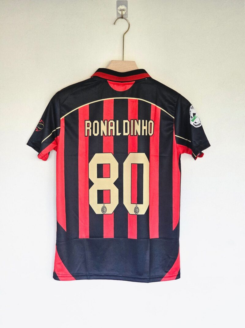 2006-07 Ac Milan Home Jersey Ronaldinho Edition
