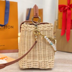 Louis Vuitton Capucines BB Handbag Brown Beige