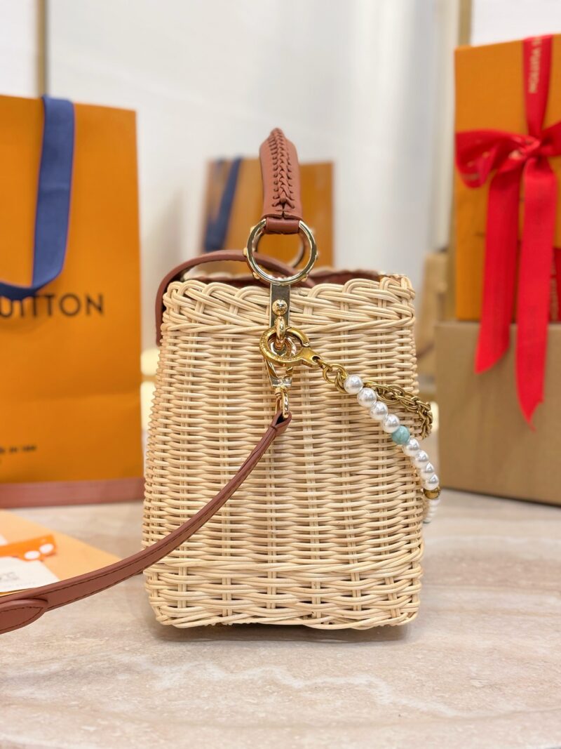 Louis Vuitton Capucines BB Handbag Brown Beige