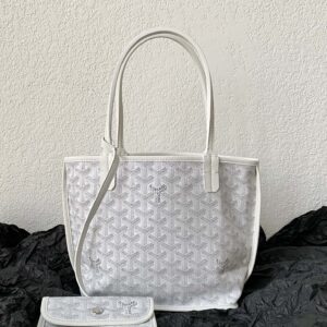 Goyard Anjou Reversible Tote Coated Canvas Mini