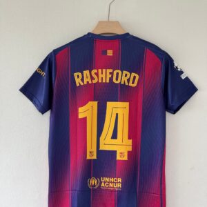 The Heart of the Camp Nou – Barcelona 2025/26 Home Kit
Rashford edition