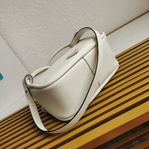 Prada Leather Darling Top-Handle Bag