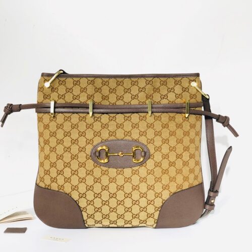 25bcf0d3 GUCCI GHW Horsebit 1955 Shoulder Bag