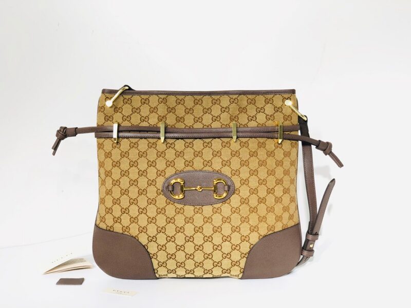 GUCCI GHW Horsebit 1955 Shoulder Bag