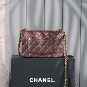 Chanel classic Mahroon colour with gold hardware
