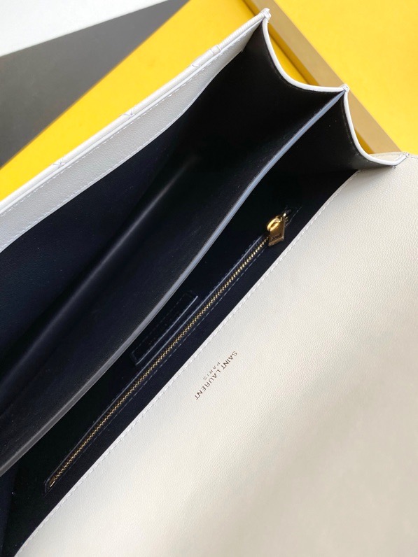 Saint Laurent Quilted Lambskin Gaby Mini Shoulder Bag