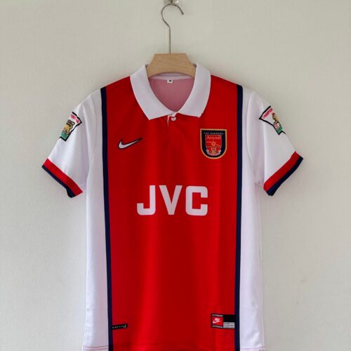 1998-99 Arsenal Home Jersey - Bergkamp Edition