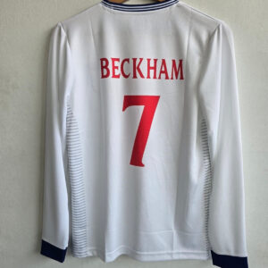 Relive Beckham’s Legacy with the Iconic 2000 England Home Jersey