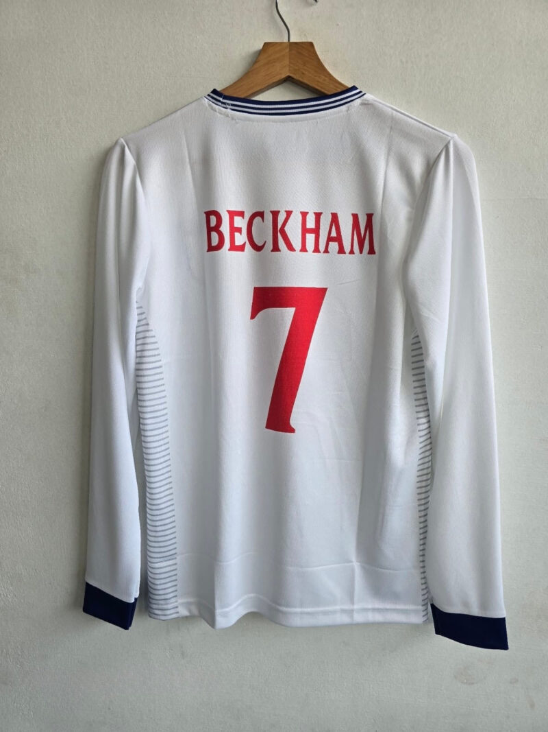 Relive Beckham’s Legacy with the Iconic 2000 England Home Jersey