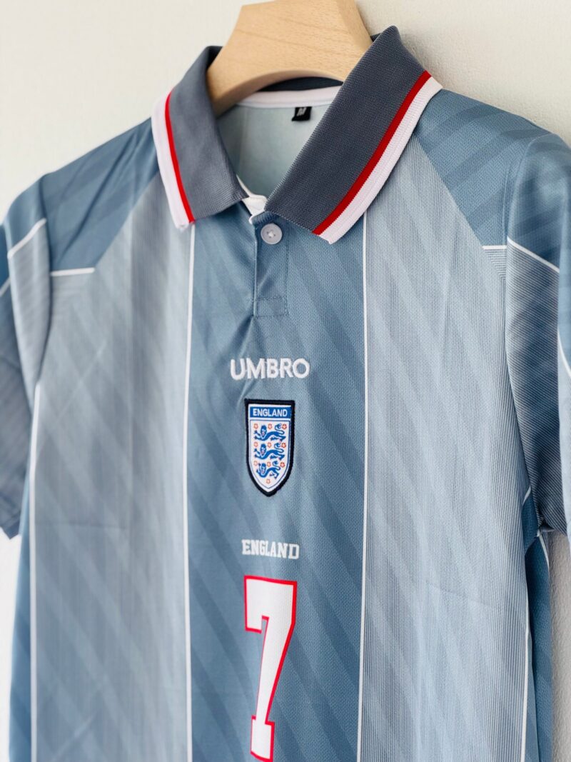 1996-97 England Third Jersey - Rare Navy Edition