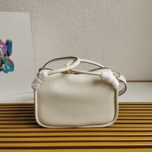 Prada Leather Darling Top-Handle Bag
