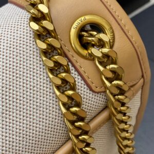 Yves Saint Laurent YSL Niki Bag Natural Canvas