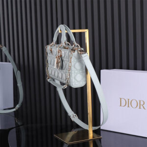 Dior Medium Blue Lady D-Joy Bag(