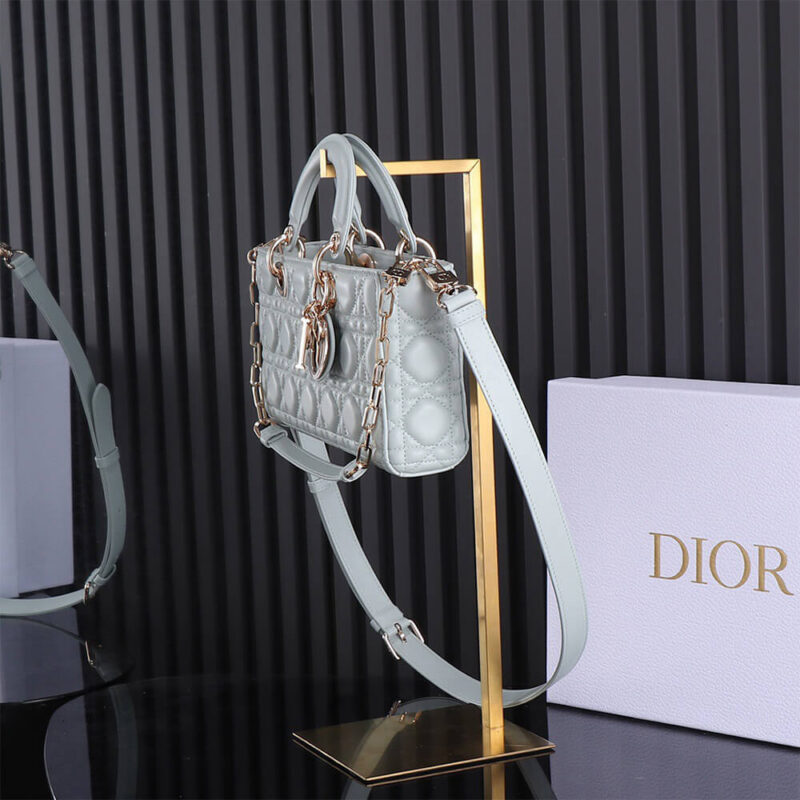 Dior Medium Blue Lady D-Joy Bag(